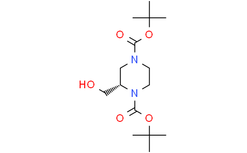 ditert-butyl (2S)-2-(hydroxymethyl)piperazine-1,4-dicarboxylate