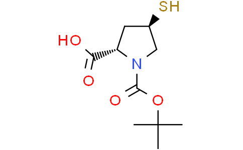 (2S,4R)-1-[(tert-butoxy)carbonyl]-4-sulfanylpyrrolidine-2-carboxylic acid