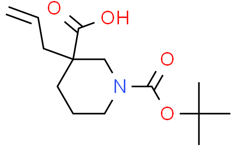 1-[(tert-butoxy)carbonyl]-3-(prop-2-en-1-yl)piperidine-3-carboxylic acid
