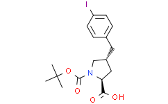 (2S,4R)-1-(tert-butoxycarbonyl)-4-(4-iodobenzyl)pyrrolidine-2-carboxylic acid
