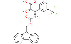 (2S,3S)-3-((((9H-Fluoren-9-yl)methoxy)carbonyl)amino)-2-hydroxy-3-(3-(trifluoromethyl)phenyl)propanoic acid