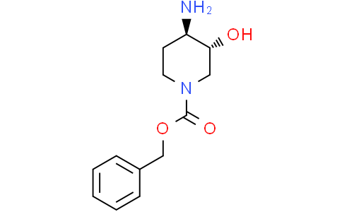 benzyl (3R,4R)-4-amino-3-hydroxypiperidine-1-carboxylate