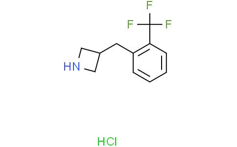 3-{[2-(trifluoromethyl)phenyl]methyl}azetidine hydrochloride