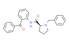 (S)-N-(2-苯甲酰基苯基)-1-苄基吡咯烷-2-甲酰胺,≥98%