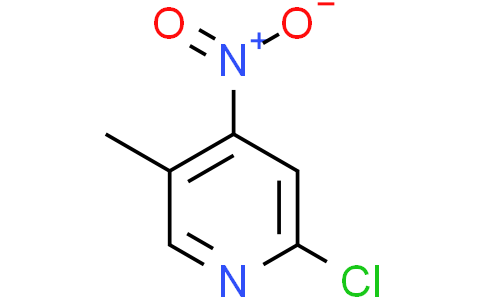 2-Chloro-5-methyl-4-nitropyridine