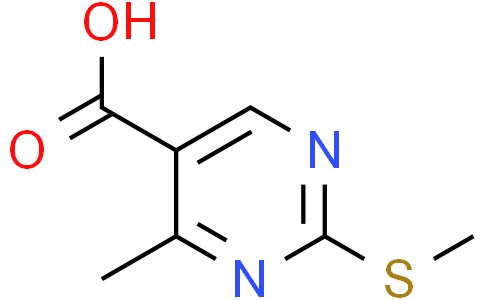 4-methyl-2-methylsulfanyl-pyrimidine-5-carboxylic acid