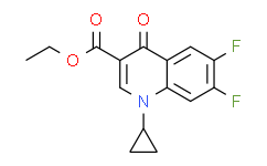 1-环丙基-6，7-二氟-1，4-二氢-4-氧代-3-喹啉甲酸乙酯,≥98%