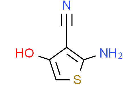 2-amino-4-hydroxy-thiophene-3-carbonitrile