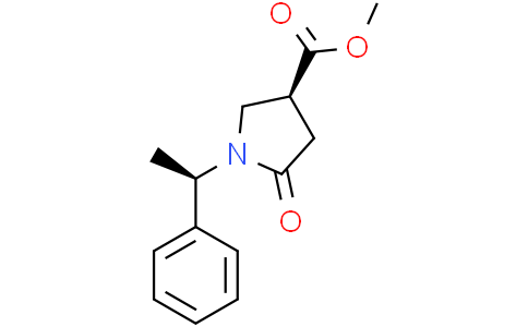 methyl (3S)-5-oxo-1-[(1R)-1-phenylethyl]pyrrolidine-3-carboxylate