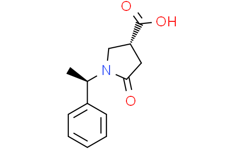 (3R)-5-oxo-1-[(1R)-1-phenylethyl]pyrrolidine-3-carboxylic acid