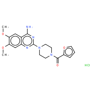 盐酸哌唑嗪结构图片