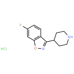 6-氟-3-(4-哌啶基)-1,2-苯并异恶唑盐酸盐(订货以英文名为准)