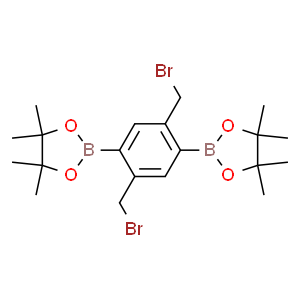 1,3,2-Dioxaborolane, 2,2'-[2,5-bis(bromomethyl)-1,4-phenylene]bis[4,4,5,5-tetramethyl-