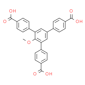 5'-(4-Carboxyphenyl)-2'-methoxy[1,1':3',1''-terphenyl]-4,4''-dicarboxylic acid