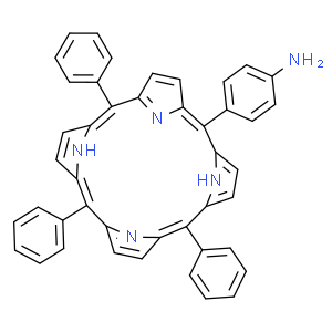 4-(10,15,20-Triphenyl-21H,23H-porphin-5-yl)benzenamine