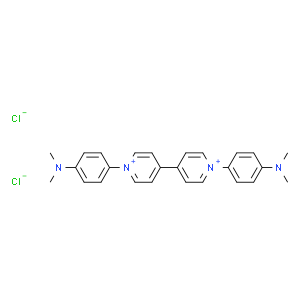 4,4'-Bipyridinium, 1,1'-bis[4-(dimethylamino)phenyl]-, chloride (1:2)