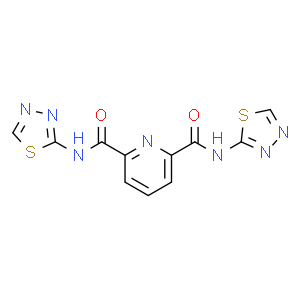 2,​6-​Pyridinedicarboxamid​e, N2,​N6-​di-​1,​3,​4-​thiadiazol-​2-​yl-