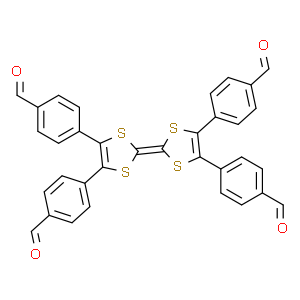 4,4'-[2-[4,5-双(4-甲酰苯基)-1,3-二硫醇-2-亚基]-1,3-二硫醇-4,5-二基]双苯甲醛