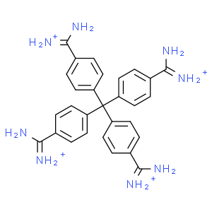 (methanetetrayltetrakis(benzene-4,1-diyl))tetrakis(aminomethaniminium)