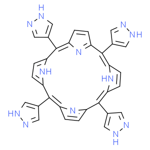 5,​10,​15,​20-​tetra-​pyrazol-​4-​yl porphyrin