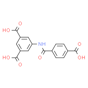 5-[(4-Carboxybenzoyl)amino]-1,3-benzenedicarboxylic acid