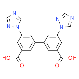 5,5'-二(1H-1,2,4-三唑-1-基)-[1,1'-联苯]-3,3'-二羧酸