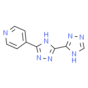 Pyridine, 4-​[5,​5'-​bi-​1H-​1,​2,​4-​triazol]​-​3-​yl-