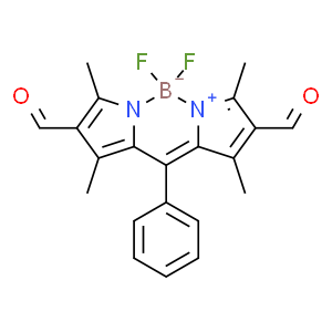 5,5-二氟-2,8-二甲酰-1,3,7,9-四甲基-10-苯基-5H-二吡咯[1,2-c:2',1'-f][1,3,2]