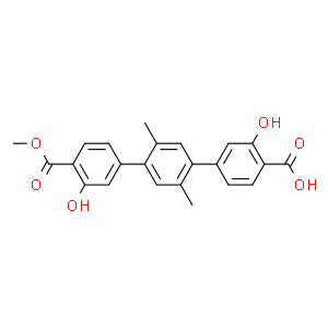 3,3''-dihydroxy-4''-(methoxycarbonyl)-2',5'-dimethyl-[1,1':4',1''-terphenyl]-4-carboxylic acid