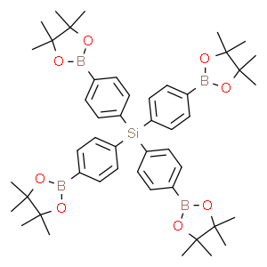 四(4,4,5,5-四甲基-1,3,2-二恶英-2-基)苯基)硅烷