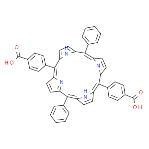 5,15-diphenyl-10,20-di(4-carboxyphenyl)porphine