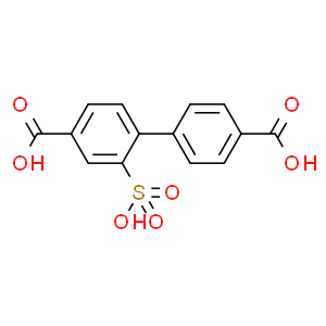 [1,​1'-​Biphenyl]​-​4,​4'-​dicarboxylic acid, 2-​sulfo-