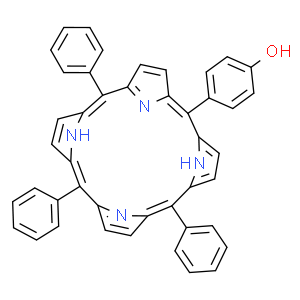 5-(4-Hydroxyphenyl)-10,15,20-triphenylporphine