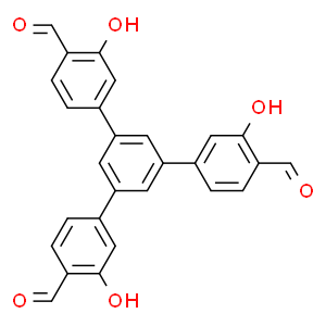 5'-(4-formyl-3-hydroxyphenyl)-3,3''-dihydroxy-[1,1':3',1''-terphenyl]-4,4''-dicarbaldehyde