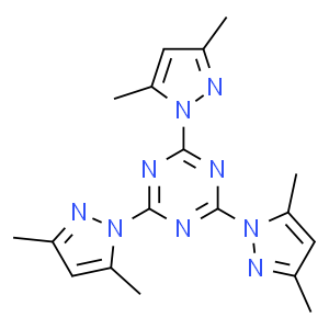 2,4,6-三(3,5-二甲基吡唑-1-基)-1,3,5-三嗪